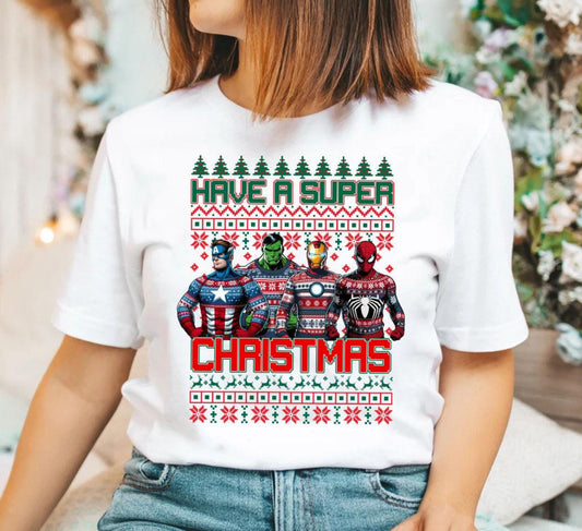 Have A Super Christmas Tee