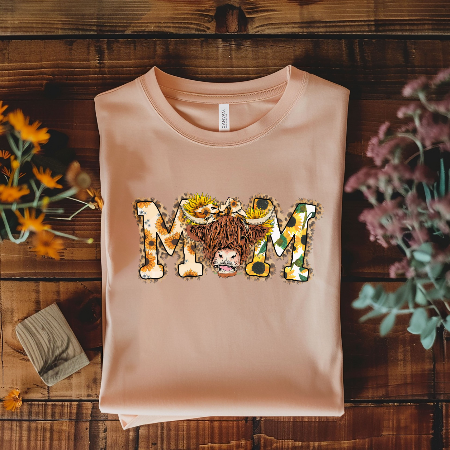 Highland Cow Mama Tee