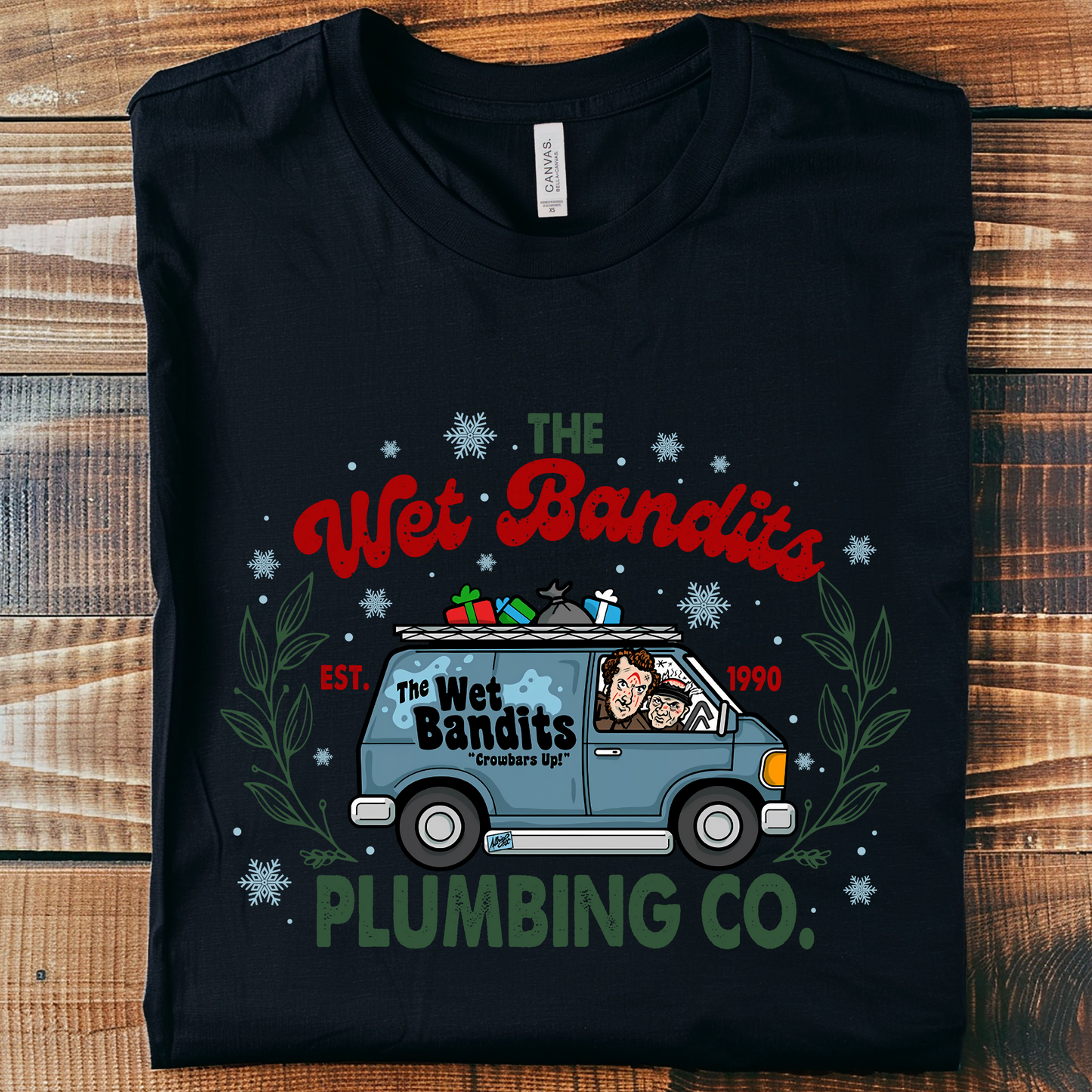 Wet Bandits Plumbing Co Home Alone Shirt