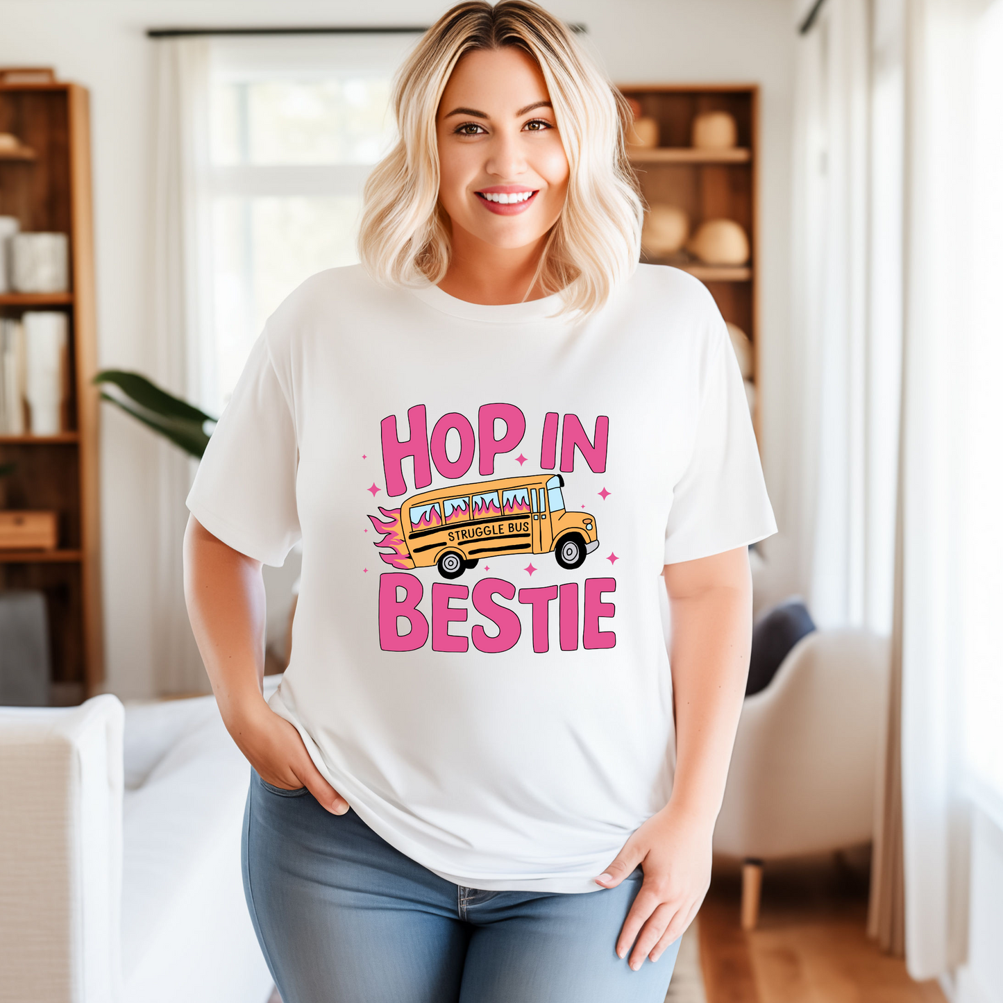 Hop In Bestie Tee