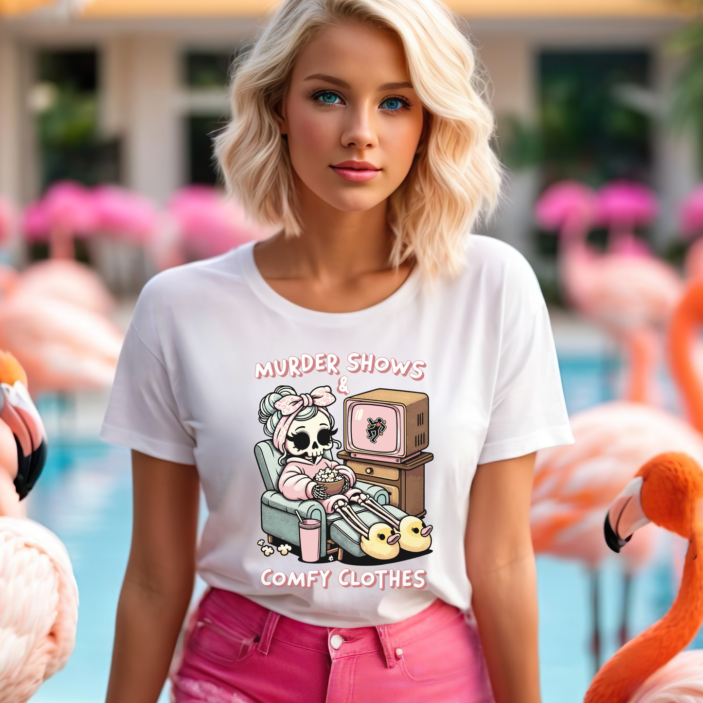 Murder Shows Comfy Clothes Tee