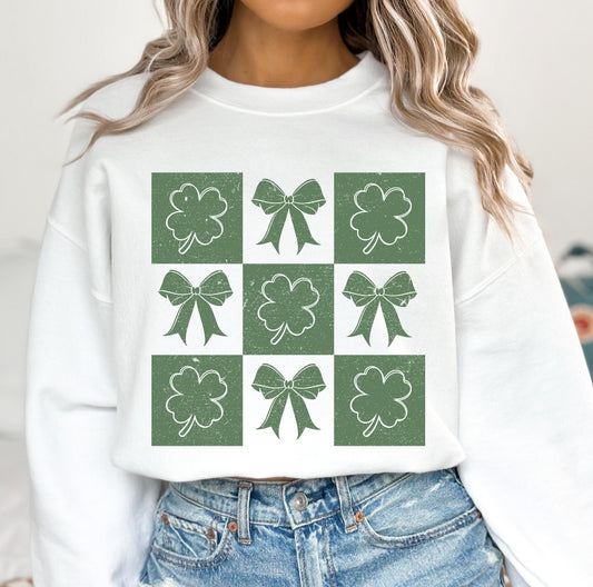 Four Leaf Clover Patchwork Tee