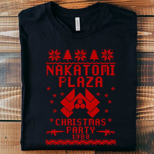 Nakatomi Plaza Die Hard Christmas Tee