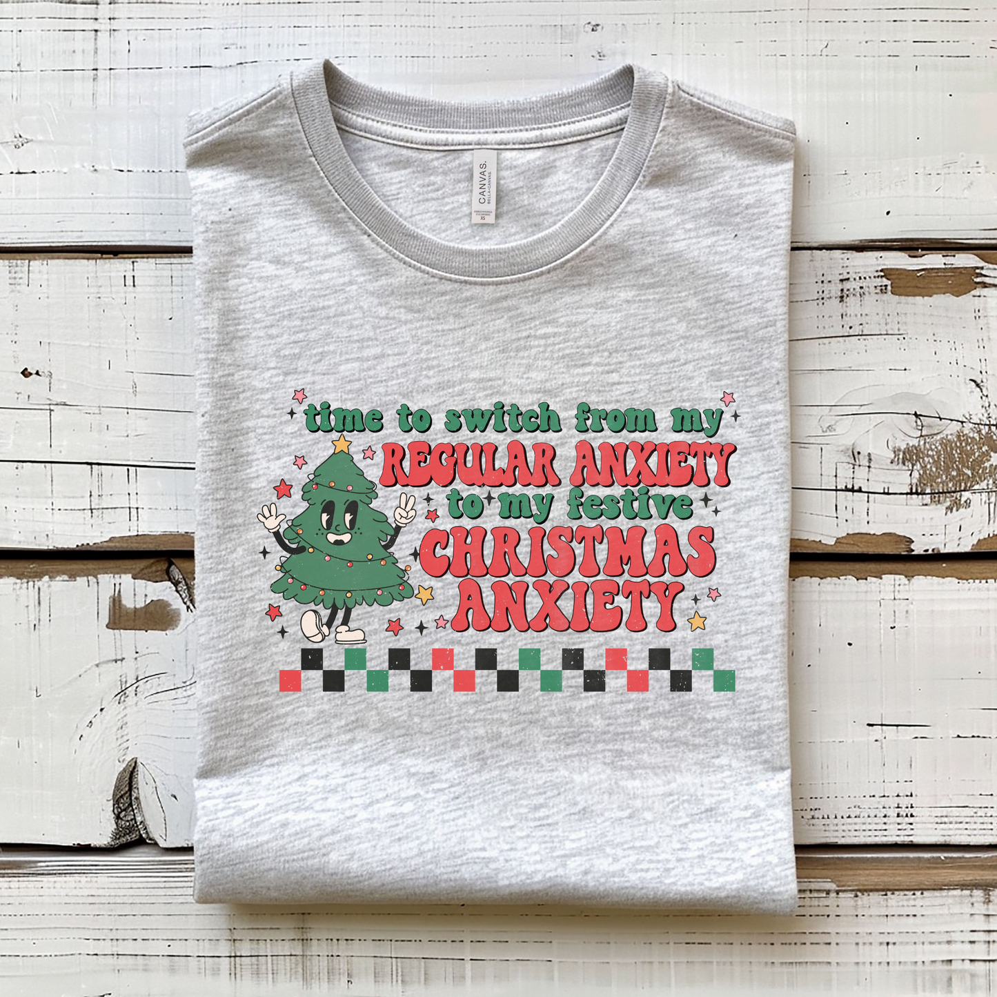 Christmas Anxiety Tee