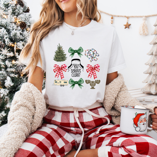 You Serious Clark Christmas Vacation Tee