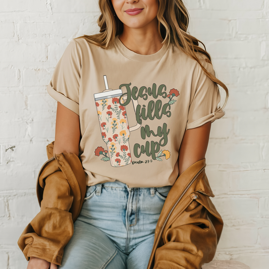 Jesus Fills My Cup Tee