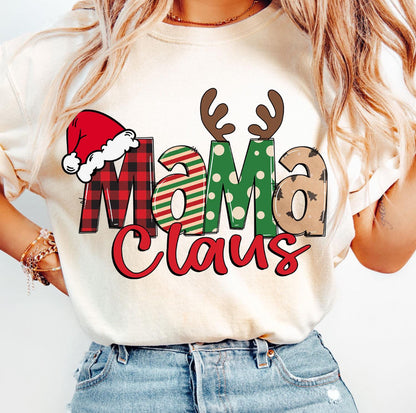 Mama/Nana/Gigi/Mimi/Grandma Claus T-Shirts