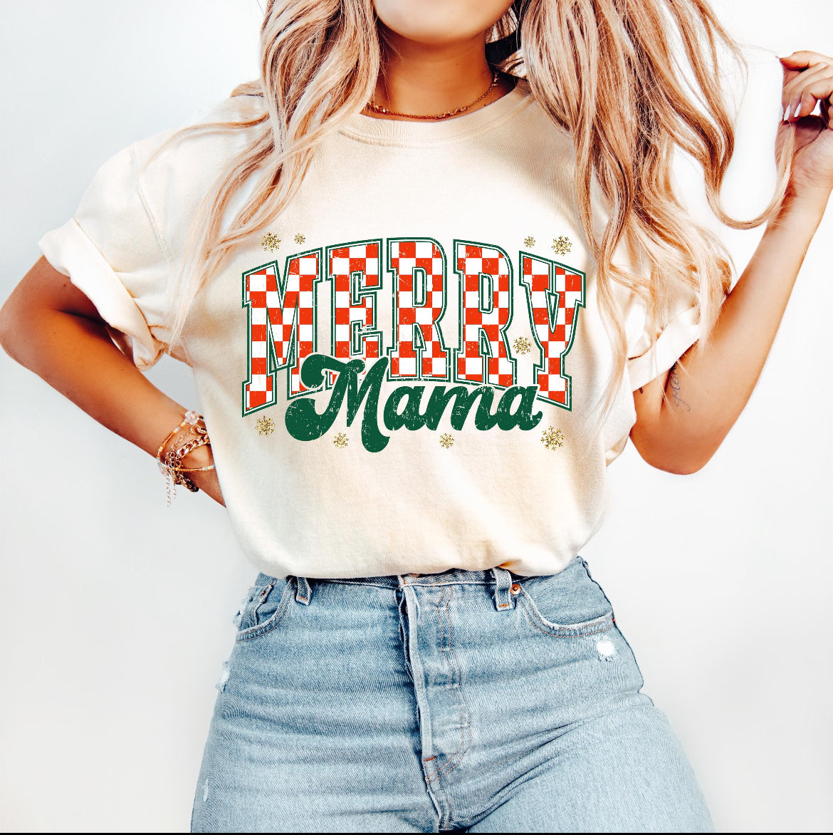 Merry Mama Christmas Tee