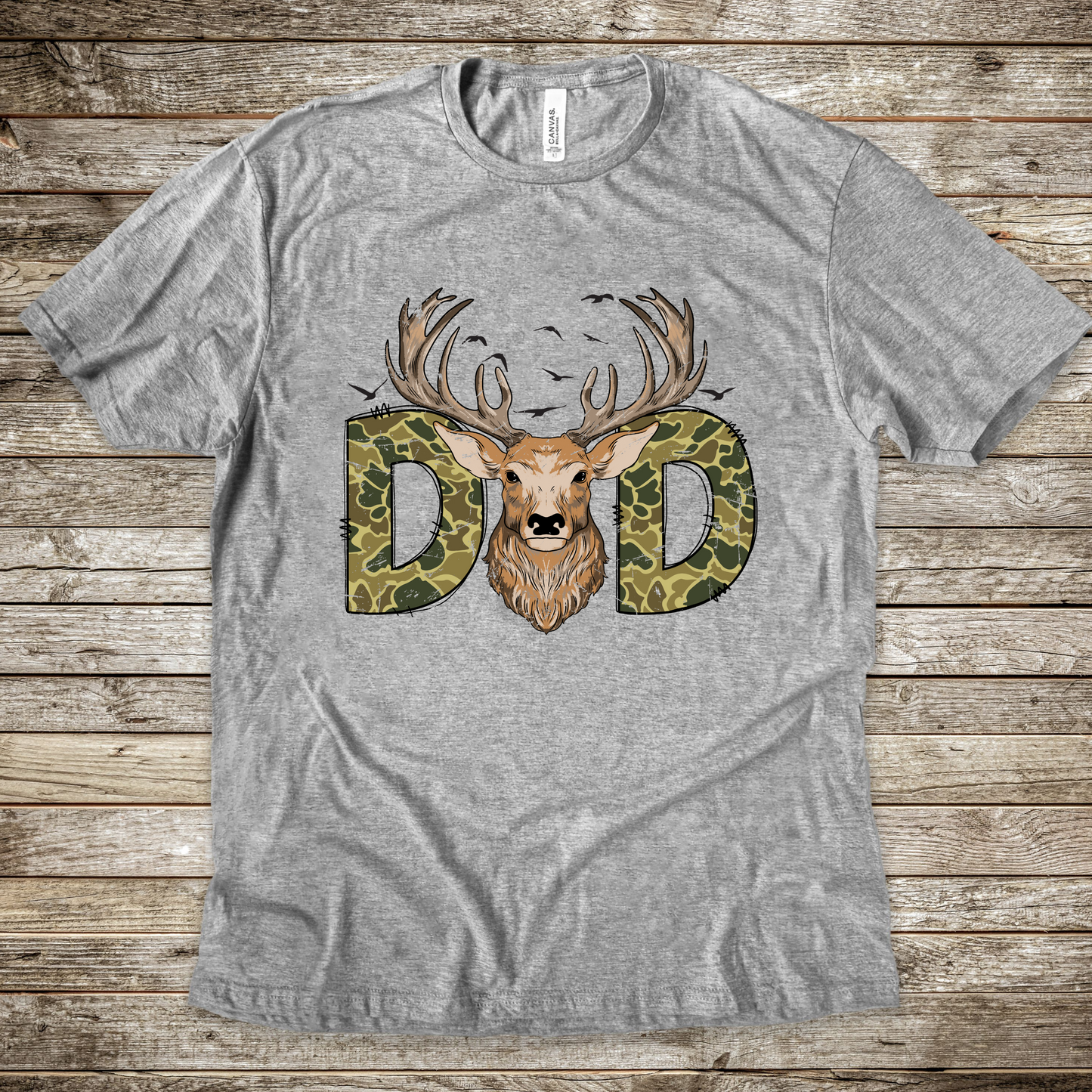 Dad Deer Buck Hunting Tee