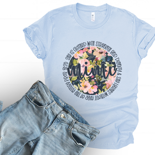 Mimi Proverbs 31:25 Tee